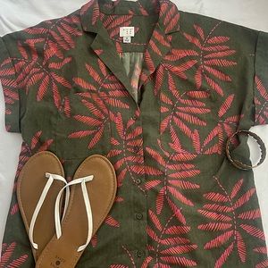 Women’s Button Down Island Shirt